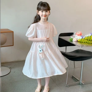 Girls' summer sleeveless princess dress medium and long dress 150CM L size - Picture 1 of 2
