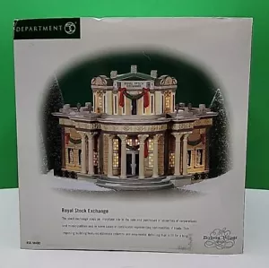 2000 Department 56 Dickens Village Royal Stock Exchange - 56.58480 - Picture 1 of 10