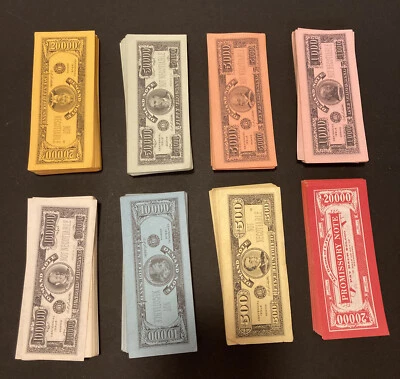 Game Of Life 1981  1977 Replacement Parts Pieces Money - Image 1 of 4