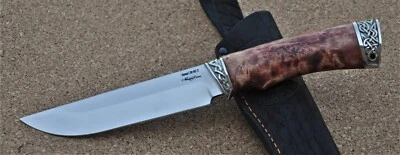 S390 Stahl ROSTFREI Outdoor Messer Nazarov Knives  Handarbeit HRC70 Овод - Bild 1 von 4