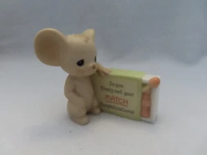 You Finally Met Your Match congratulazioni! 2001 Figura Precious Moments 101493 - Foto 1 di 4