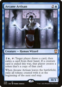 Magic The Gathering Arcane Artisan - Kaldheim Commander #036 - Imagen 1 de 1
