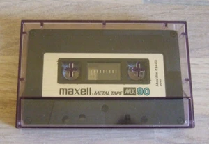 Maxell MX 90 Kassettenband Metaxial Vtg NO INLAY IEC Typ IV Metall Japan ca 1986 - Bild 1 von 5