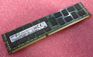 Samsung 8GB DDR3 PC3L-10600 2Rx4 ECC CL9 DIMM 1.35V Memory M393B1K70DH0-YH9 - Picture 1 of 3