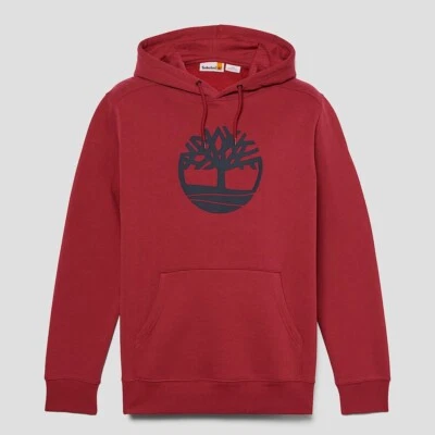 Timberland Mens Essential Tree Logo Hoodie Sweatshirt Wheat Black Gray Navy Blue - Image 1 of 4