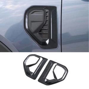 Carbon Fiber 2X Side Door Fender Wing Cover Trim For Ford Ranger 2023 2024 2025 - Bild 1 von 5