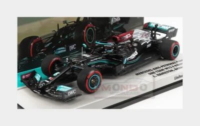 1:43 MINICHAMPS Mercedes Gp F1 W12 #44 Winner Bahrain Gp 2021 Hamilton 413210144 - Immagine 1 di 2