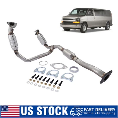 Catalytic Converter For Chevrolet Express GMC Savana 1500 2500 3500 EPA Approved Foto 1 de 4