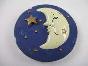 Moon and Stars Frige Magnet Refrigerator Night sky - Picture 1 of 5