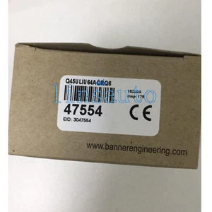 1PZ BANNER Q45ULIU64ACRQ6 sensore ad ultrasuoni nuovo - Foto 1 di 2