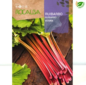 Ruibarbo ( Rheum rhabarbarum ) 1 gr / 50 semillas - Aromaticas Huerta - Imagen 1 de 4