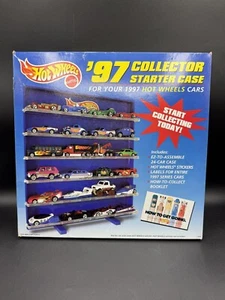 Hot Wheels '97 Collector Starter Case for 1997 Hot Wheels Cars New Open Box - Picture 1 of 5