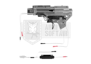 APS AEG Version V2 Complete Silver Edge Gearbox FRONT Wiring M4 M16 AIRSOFT - Picture 1 of 1