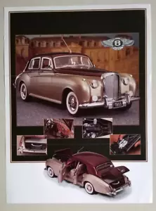 Bentley S1 (1955) : Brochure publicitaire FRANKLIN MINT - Foto 1 di 1