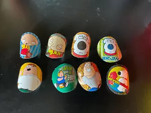 2005 Family Guy mini stickers assorted lot count of 8. - Picture 1 of 10