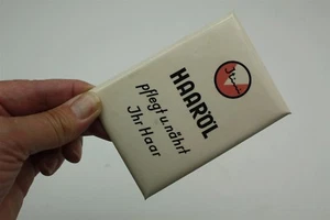 Itimi OLIO CAPELLI Targa Porta Cartone con Spine Rivestimento Smalto Simili OTTIME CONDIZIONI  - Foto 1 di 1