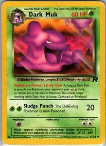 Team Rocket Dark Muk #41/82 Moderately played - Picture 1 of 2