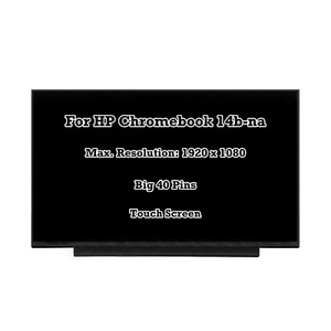 14'' LCD On-Cell Touch Screen Digitizer Display for HP Chromebook 14b-na0035cl - Bild 1 von 4
