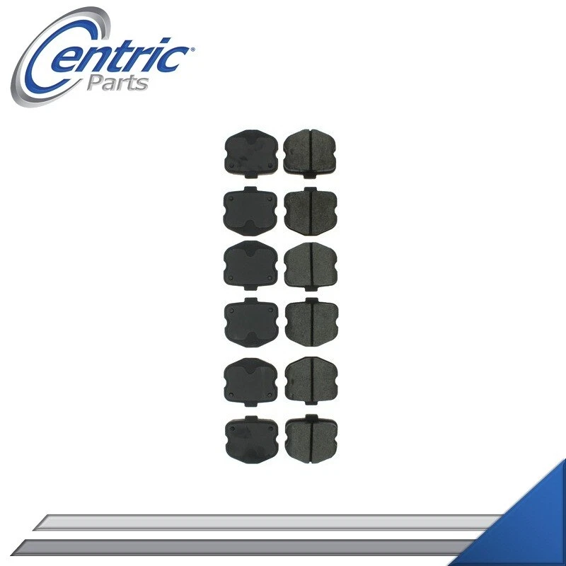 JUEGO PASTILLAS FRENO CÉNTRICAS DELANTERAS IZQUIERDA Y DERECHA PARA CHEVROLET CORVETTE 2006-2013 Foto 1 de 4