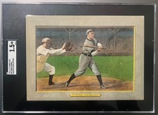 1910-11 Turkey Red T3 Orig Frank Chance HOF #47 SGC 1.5 Cabinet Checklist Offer