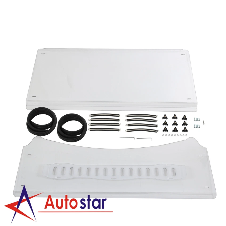 Parabrisas ventilado 1/4"" policarbonato para KUBOTA RTV900 XT/XTG MAX-FLO Foto 1 de 4