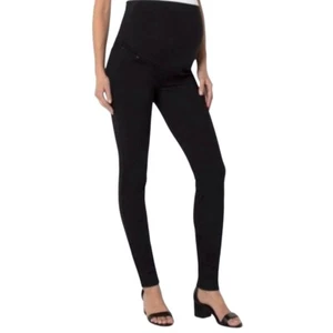 LIVERPOOL Los Angeles Maternity The Legging Size 8/29 Black EUC Style LQ2021SBB - Picture 1 of 9