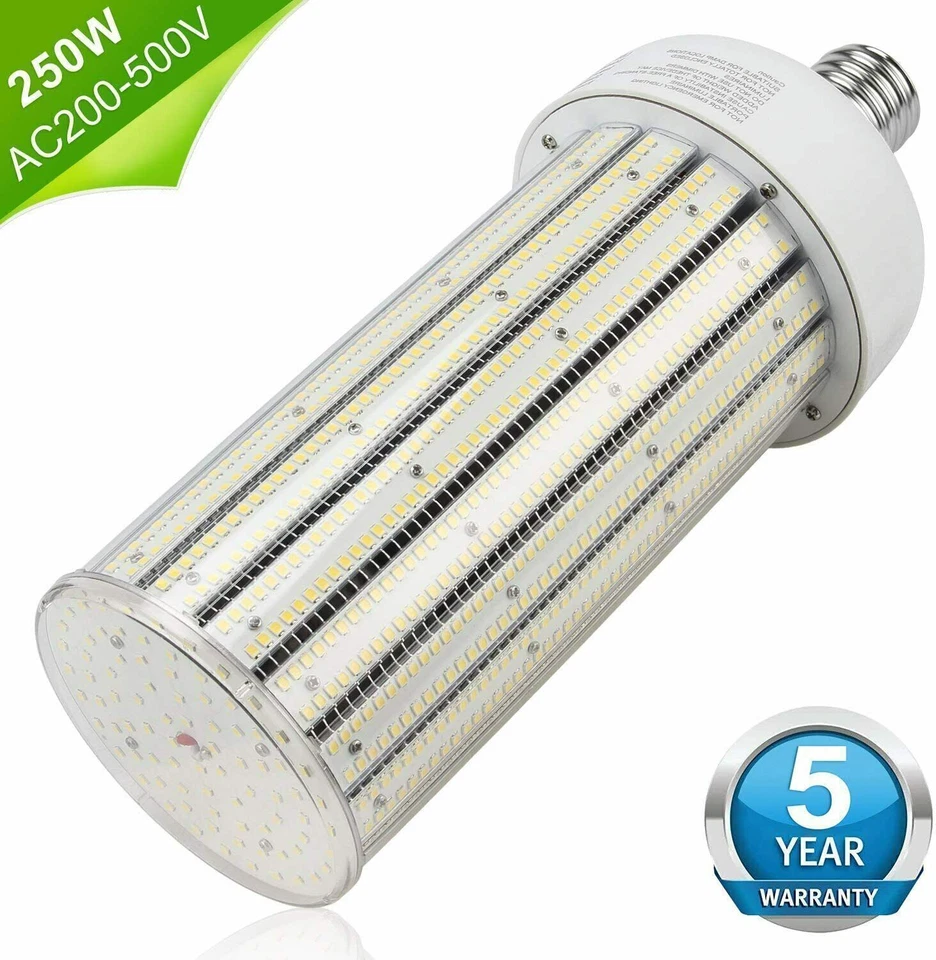 250W LED Corn Bulb Light For Garage Workshop Warehouse AC480V Equal 1000W HID MH - Image 1 of 4