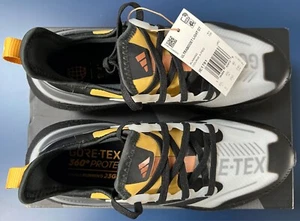 NIB Adidas Ultraboost Light GTX Women Running Shoes Sneakers US 8 Wht/Blk/Yellow - Picture 1 of 7