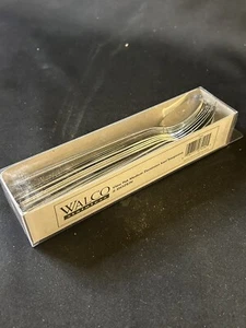 WALCO Stainless Ice Tea Spoons Medium Dominion 24 Pieces New Old Stock Length 8" - Picture 1 of 6