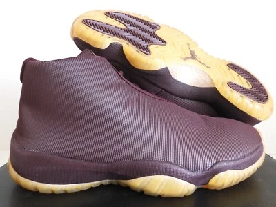 NIKE AIR JORDAN FUTURE FOOTSCAPE BORGOÑA PROFUNDO-ORO TALLA 9.5 [656503-670] Foto 1 de 4