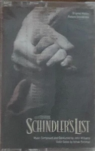 SCHINDLER'S LIST Motion Picture Soundtrack Cassette Tape 1993 Steven Spielberg - Picture 1 of 1