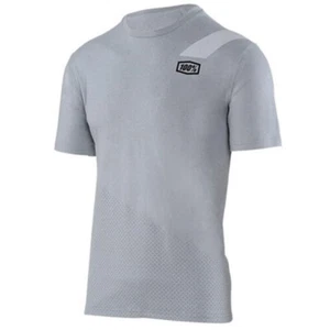 100% SLANT TECH TEE T-SHIRT MENS HEATHER GREY motocross mtb bike 100 percent - Picture 1 of 5