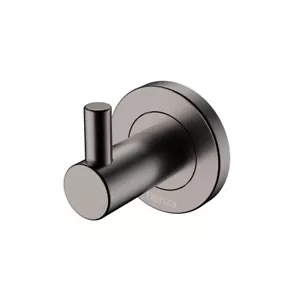 New Fienza Robe Hook Gun Metal Bathroom Clothes Towel Hanger Kaya 82804GM - Picture 1 of 2