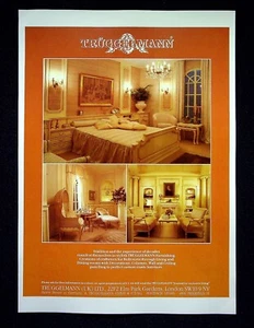 Truggelmann Interior Design Advert - 1984 Original Press Cutting F108 - Picture 1 of 1