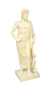 Griechische Statur Zeus Götterstatue Figur Höhe96 cm Innen und Außenbereich - Bild 1 von 1