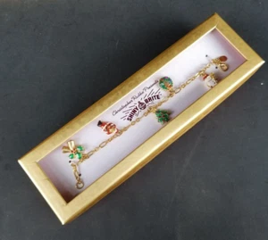 Christopher Radko presents Shiny Brite 5 Charm Christmas Bracelet NIB - Picture 1 of 4