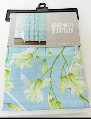 Jacquard Shower Curtain 100% Polyester 72x72 - Image 1 of 3