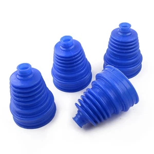 4x Universal Konstante Geschwindigkeit Joint CV Stiefel Abdeckung Silikon - Picture 1 of 4