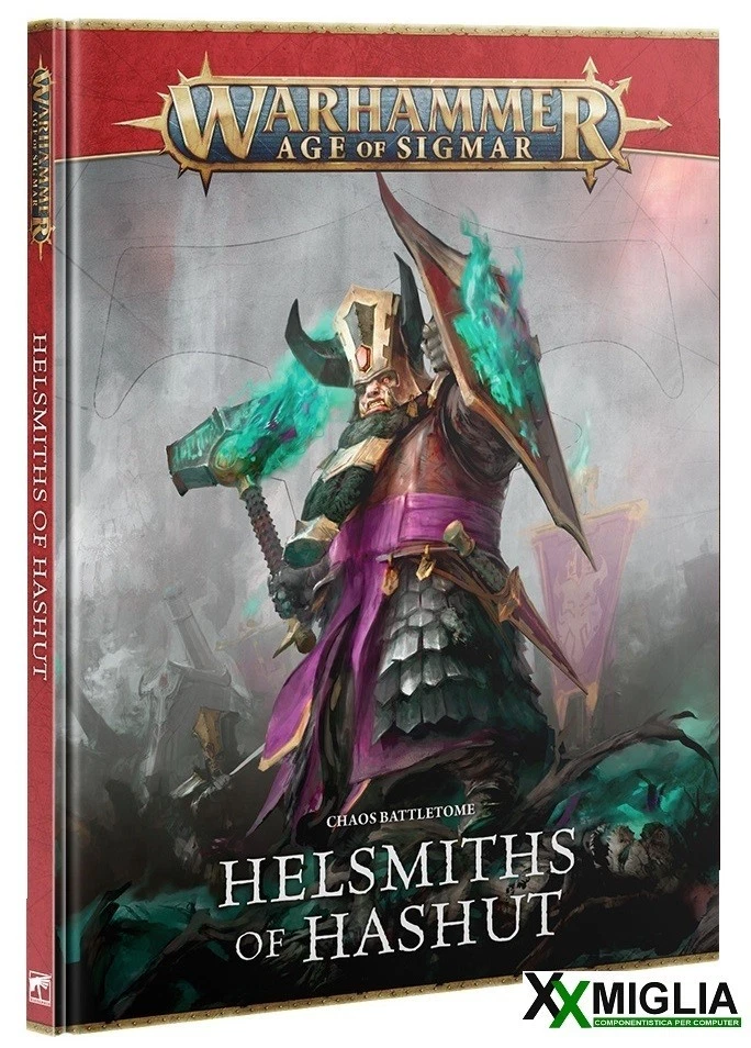 Warhammer Age of Sigmar - Battletome Helsmiths of Hashut ITA 82-01 4° ed. - Immagine 1 di 1