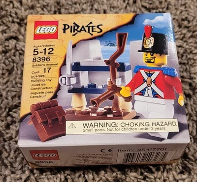 LEGO Pirates: Soldier's Arsenal 8396 NEW SEALED great condition SEE PICS - image 1 of 4