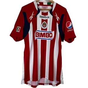 Reebok Chivas De Guadalajara Bofo 7 Copa Libertadores Finale Heimtrikot 2010/11 - Bild 1 von 11