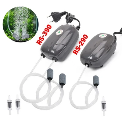 3W/5W Air Pump Sauerstoffpumpe Teichpumpe Luftpump Belüftungspumpe Aquariumpumpe - Bild 1 von 4