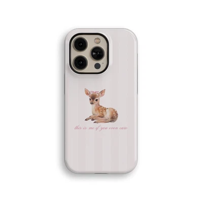 Baby Deer Tough iPhone Case - Image 1 of 3