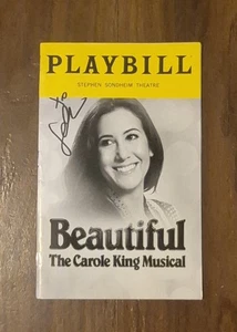 VANESSA CARLTON handsigniert SCHÖNES CAROL KING MUSICAL Broadway Spielzettel - Bild 1 von 1