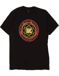 VANS Boys Graphic T-Shirt Top 12-13 Years Large Black Cotton CP05 - Picture 1 of 3