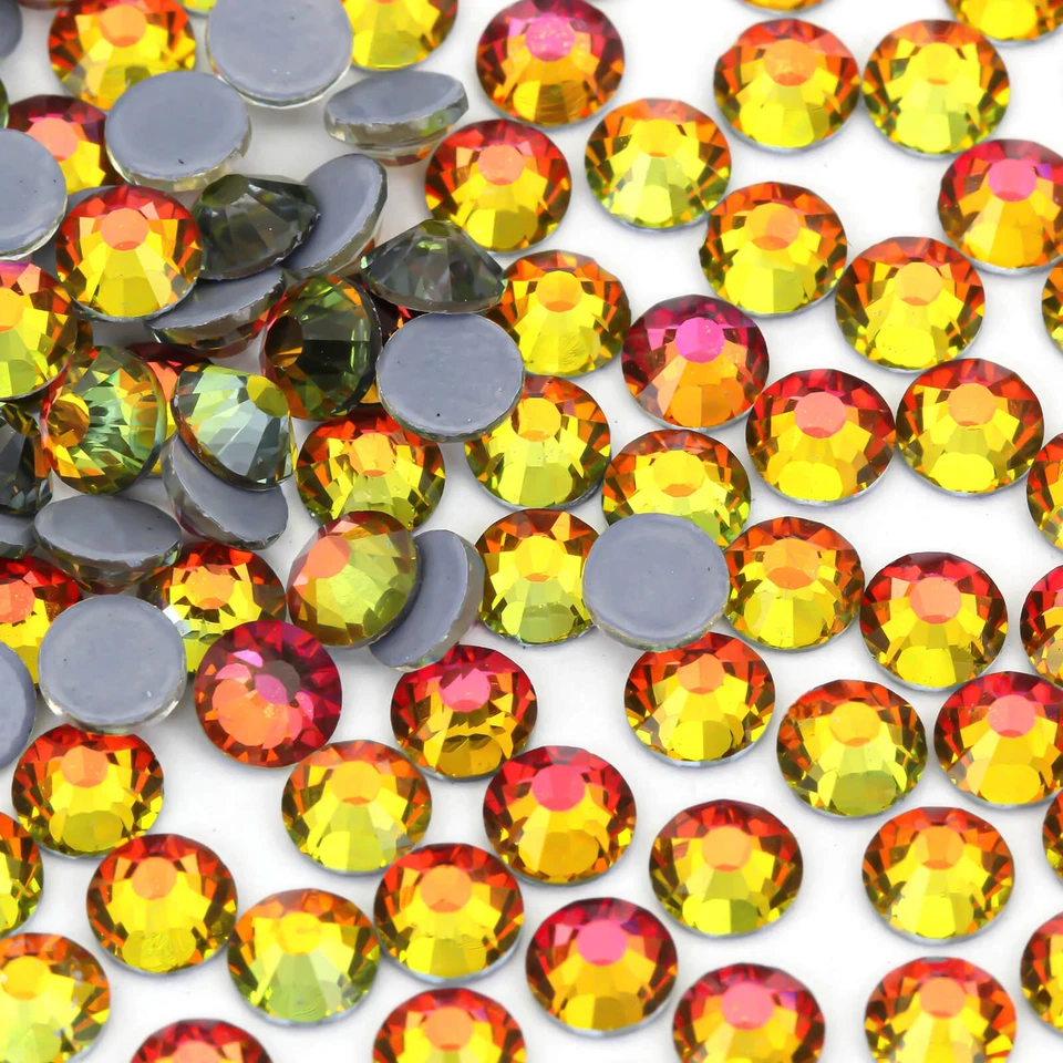 Hotfix Deslumbrantes Estrás Plano 1440 Piezas - Para Artesanía Ropa y Decoración Hágalo Usted Mismo Foto 1 de 4