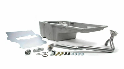 For LS Swap Aluminum Oil Pan Retrofit Kit Low Profile For LS1 LS2 LS3 4.8 5.3 6 - Image 1 of 4