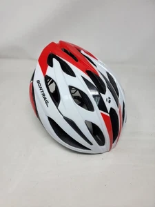 Casco de bicicleta de carretera Bontrager Starvos blanco/rojo mediano 54-60 cm usado excelente estado - Imagen 1 de 10