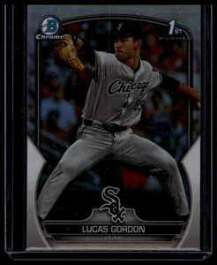 2023 Bowman Draft #BDC-126 Lucas Gordon Chrome Refractor - Picture 1 of 2