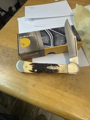 Carhartt Case XX Black cream 2013 Copperlock 61749L SS - Image 1 of 4